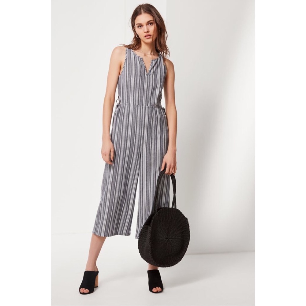 Urban Outfitters - Lucca Couture Striped Jumpsuit